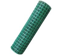 WUDOLI Recinzione in filo metallico da giardino, bordura, aiuola, rete metallica zincata, ferro decorativo spinato barriera