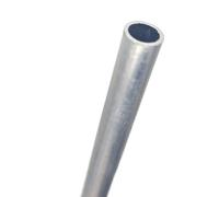 WUDOLI Tubo in alluminio OD da 27 mm e 28 mm, 500 mm, 19,6 pollici, tubo tondo dritto cavo 6063 a parete spessa for riparazione di altalene e scivoli Industria(OD27 x ID 14mm)