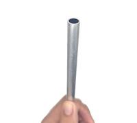 WUDOLI Tubo tondo dritto cavo in alluminio da 500 mm, tubo in alluminio a parete spessa 6063 for telaio di porte e finestre Industria(OD 23 x ID 21mm)