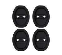 wueiooskj 4 pezzi di copertura per serratura in gel di silice, anti-collisione, resistente all'usura, custodia protettiva per portiera dell'auto, forte resistenza alla maggior parte dei SUV