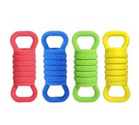 wueiooskj 4 pezzi di giocattoli estensibili in silice per le dita, portatili, antistress, puleggia, alleviano e riducono lo stress, puliscono e stimolano i sensi dei bambini.