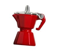 wueiooskj Bollitore in miniatura per casa delle bambole, elettrodomestico da cucina, fantastica idea regalo per collezionisti di miniature e bambini. La caffettiera in miniatura , Rosso , 25x30x16mm