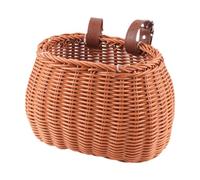 wueiooskj Cestino per bicicletta per bambini e bambine con cinghie, cestino portaoggetti, per bicicletta