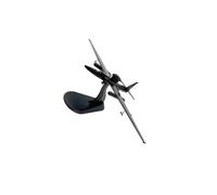 wueiooskj Collezione di modelli di aerei U-2R in Per scala 1/144, modellino aereo pressofuso, modello aereo da combattimento, giocattolo educativo, caffetteria. Kit costruzione aerei con espositore.