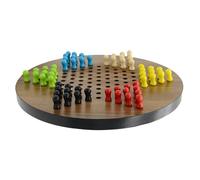 wueiooskj Divertiti con il gioco della dama cinese, un gioco da tavolo in legno per la dama cinese, un regalo per bambini piccoli, regalo di compleanno per bambini in età prescolare.