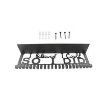 wueiooskj Espositore per medaglie, elegante espositore da parete per trofei e premi. L'espositore per medaglie in metallo è per esporre preziosi premi e, COSÌ HO FATTO, 40 cm