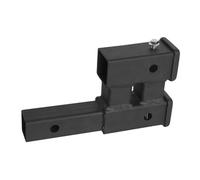 wueiooskj Gancio di traino con prolunga, gancio di traino, attacco a sfera, robusta struttura in acciaio che garantisce prestazioni affidabili e resistenti, staffa per punto con grillo,