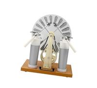 wueiooskj Generatore di elettricità a induzione elettrostatica, educazione scientifica, esperimenti di scarica scintille in imostrazione elettrostatica, strumento didattico fisica