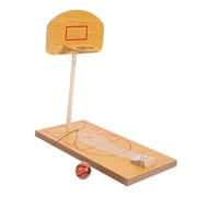 wueiooskj Gioco da basket da tavolo in miniatura, set arcade, adatto a tutte le età, per bambini e adulti. Espellere la palla basket nella buca per segnare punti. Il giocatore con più punti Per