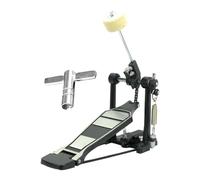 wueiooskj Hardware per percussioni a pedale singolo per grancassa, durevole, per adulti, adatto per esercizi di batteria e grancassa jazz. Il pedale per ha una forte stabilità.