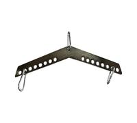 wueiooskj LAT Pull Down T Bar Cable Row Attachments Attrezzatura da palestra versatile per un allenamento efficace delle braccia a casa Seated Rows Barra divaricatrice da doppia a