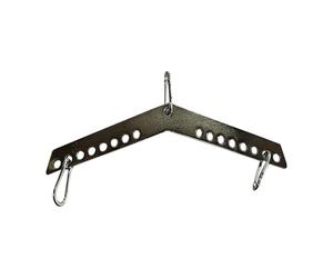 wueiooskj LAT Pull Down T Bar Cable Row Attachments Attrezzatura da palestra versatile per un allenamento efficace delle braccia a casa Seated Rows Barra divaricatrice da doppia a