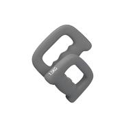 wueiooskj Progettato per l'allenamento di Boxe, Piccolo Manubrio per Boxe, Pesi per Mani, Uomini e Donne, Aerobica, Fitness, Allenamento della Forza, Camminata, Ombra, MMA, Cardio, Grigio, 1.5 kg
