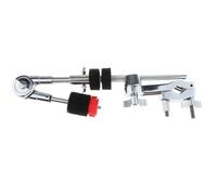 wueiooskj Supporto per piatti, hardware per batteria, morsetto robusto, braccio regolabile, supporto per piatti crash, display per batteristi che consente di iniziare a suonare