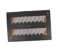 wueiooskj Tappetino da parcheggio per modelli di auto in Per scala 1/64, scena di parcheggio sotterranea, per collezionisti e simulatori, per auto e altri modelli in Per scala 1/64, come, Stile C