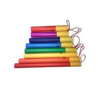 wueiooskj Tubo sonoro musicale a 8 note Set di strumenti a percussione Emozionante apprendimento e sviluppo musicale per bambini di tutte le età Tubi musicali 8 note Tubo sonoro per bambini