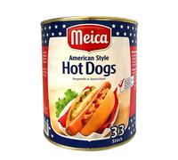 Würstchen Hot Dogs American Stile (2900 G/33 Pezzo) Cibo Qualità Del Bordo