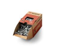 Würth Assy 3,0 span lastre vite 5,0 x 70 mm 200 Pezzi/Confezione, in acciaio zincato, blu passaporto, parte filettatura, tasche con testa fräs senk - AW 20