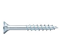 Würth ASSY 4 CSMP - Viti per truciolato 5 x 90 mm, confezione da 100 pezzi, in acciaio zincato, blu passivato, filettatura parziale, testa a svasatura, RW 20 nuova generazione