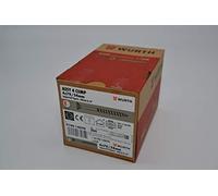 Würth Assy 4 CSMP - Viti per truciolato a testa svasata, 4 x 70 mm, 200 pezzi, in acciaio zincato, filettatura parziale, a testa svasata RW 20