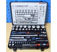 Würth Cassetta Di Chiavi 1/4 E 1/2 Pollici 59 Pezzi Würth Zebra Strumenti