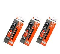 Würth Lame a spezzare 3 X da 10 pezzi a scorrimento PENDER Cutter di coltello
