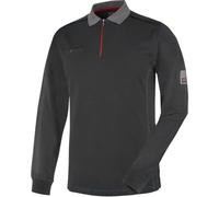 Polo manica lunga Stretch X antracite