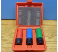 Würth Set Bussole per Dadi Ruota 1/2" 17/19/21mm Inserti per Avvitatore