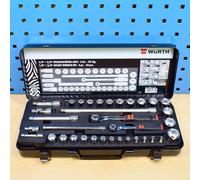 Würth Set Chiavi a Bussola Zebra Scatola Cricchetto 35-teilig 1/4 3/8 Pollici