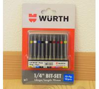 Würth Set Di Bit Torx TX PH PZ Con 70mm