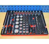 Würth Set Steckschlüssel con Cassetta a Cricchetto 108 Pezzi