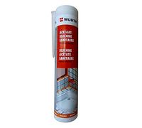 Würth Silicone acetato per sanitari, cartuccia da 310 ml, colore: beige
