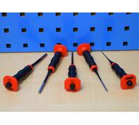 Würth Splintetreiber Punzone Con Handschutzt Set 5 Pz. Zebra 071463259