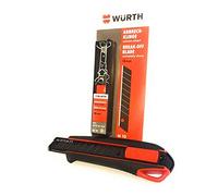 Würth Taglierino per carta da parati con 3 + 10 lame da spezzare