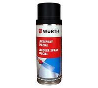 Würth Vernice spray speciale RAL9005 nero opaco, 400 ml, resistente al calore fino a 650 °C