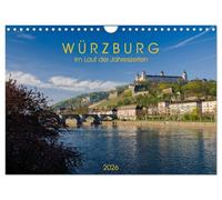 Würzburg - Im Lauf der Jahreszeiten (Wandkalender 2026 DIN A4 quer), CALVENDO Monatskalender: Ansichten der Stadt Würzburg von Januar bis Dezember.