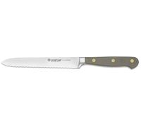 WÜSTHOF Classic Coltello salame 14 cm, Velvet Oyster (grigio)