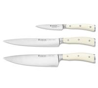 WÜSTHOF Classic Ikon creme Serie di 3 coltelli