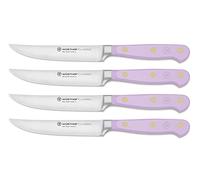 WÜSTHOF Classic Set di 4 coltelli da bistecca 12 cm, Purple Yam (lilla)