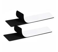WUFANC 2 Pezzi Portatarga Auto Anteriore I Porta Targa Auto Senza Cornice | Supporto Targa Automobile | Nastro Invisibile a Strappo per Tutti I Veicoli Standard | Portatarga extra legale intemperie