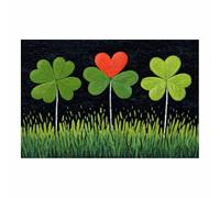 WUFIEA Stampe da parete a forma di cuore, arte murale, stampe d'amore Cuore rosa dipinto Per casa, corridoio, camera da letto, soggiorno, decorazioni(Rosa)-20x30cm Non incorniciato