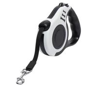 WUFKOP Guinzaglio Retrattile 5 Metri, Lunghina Estensibile con Design Osso e Impugnatura Ergonomica per Cani di Taglia Piccola e Media