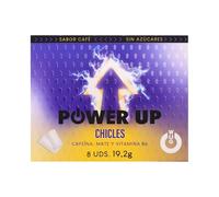 WUG UM POWER UP - Gomma da masticare funzionale ultra energetica con caffeina, mate e vitamina B6, migliora la concentrazione e la resistenza, riduce la fatica, senza zucchero, formato blister
