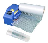 WUHGI Gonfiatore per Film a Bolle, Macchina per la Produzione di Piccoli Cuscini d'Aria, Macchina per imballaggio Portatile per Cuscini d'Aria per Un Trasporto Sicuro, Protezione dei pacchi