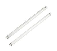 WuhnaroU T8 UVA 10W Tubo di ricambio-Lampadina da 365nm per Fly Killer/Bug Zapper/Mosquito Killer - Plug & Play Energy Saving (2 pack)-43.7cm-15W