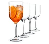 WUITOKI® Calici Spritz Aperol, 4pz, 40cl, in cristallo, resistente, Aperitivo, Cocktail