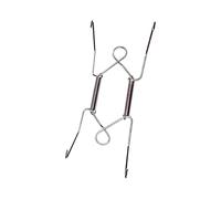 WUJIHE 10 ganci per piatti da parete, resistenti, supporti per piatti a molla, per forniture artistiche cinesi antiche (15,2 cm)