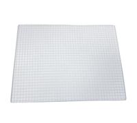 WUJIHE Griglia rettangolare in acciaio inossidabile 304 per uso alimentare, 15-70 cm, per barbecue, barbecue, griglia in filo metallico, leggera, compatta e facile da riporre (telaio a 3,4 cm, 60 x 40
