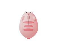 WUJIHE Mouse wireless a tema gatto, 2,4 GHz, per PC, laptop, computer, plug and play, colore rosa