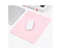 WUJIHE Tappetino per mouse piccolo in poliuretano, antiscivolo, per gaming, scrivania, tappetino per mouse impermeabile, antigraffio, facile da pulire, per PC, laptop, desktop (rosa)
